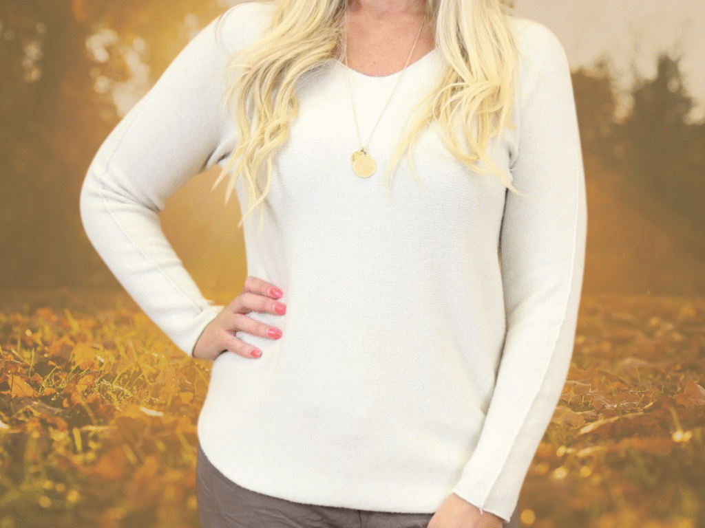 Image of Anya V-Neck Super Soft Jumper | Women's Jumpers