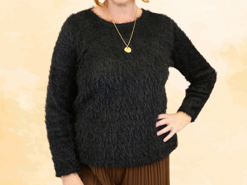 Image of Thea Eyelash Jumper | Women's Knitwear