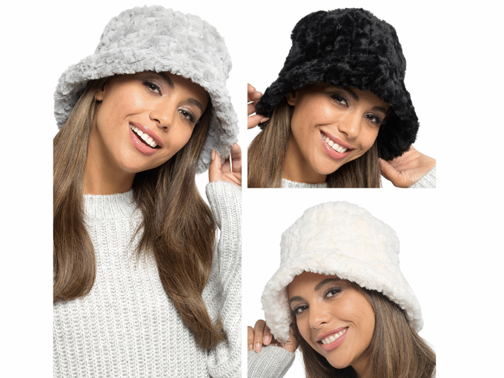 Image of Faux Fur Bucket Hat | Women's Hats