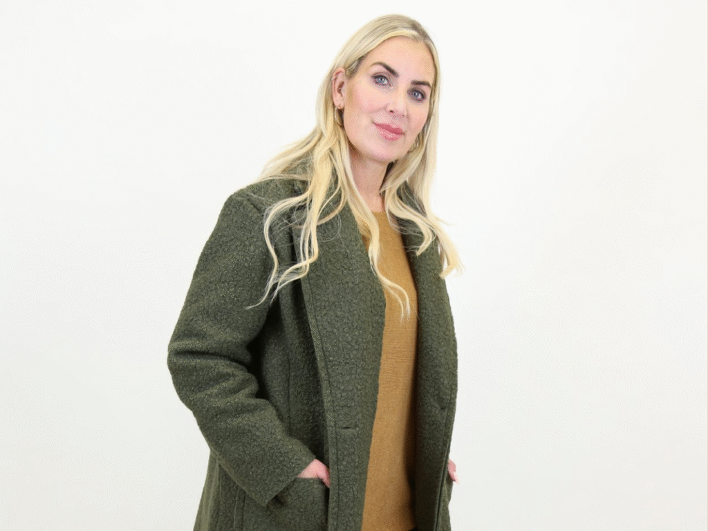 Image of Khaki Teddy Coat | Niche Classic Coats