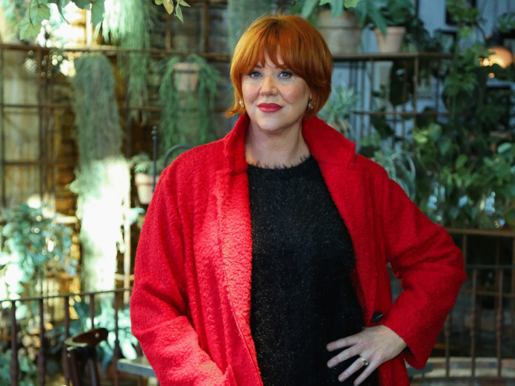 Image of Red Teddy Coat | Niche Classic Coats