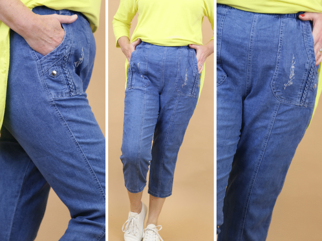 Image of Annie Cropped Coco Jeans | Cropped Jeans