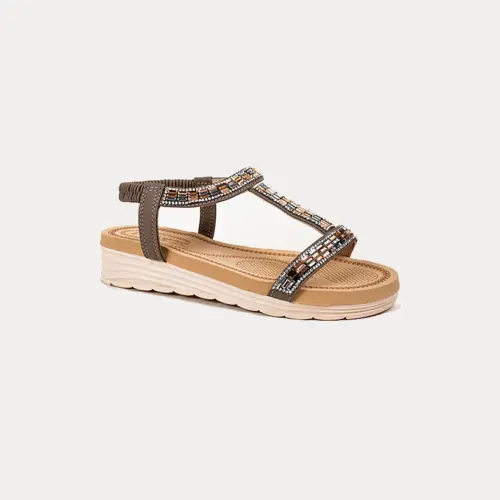 Jemma Sandal - Taupe
