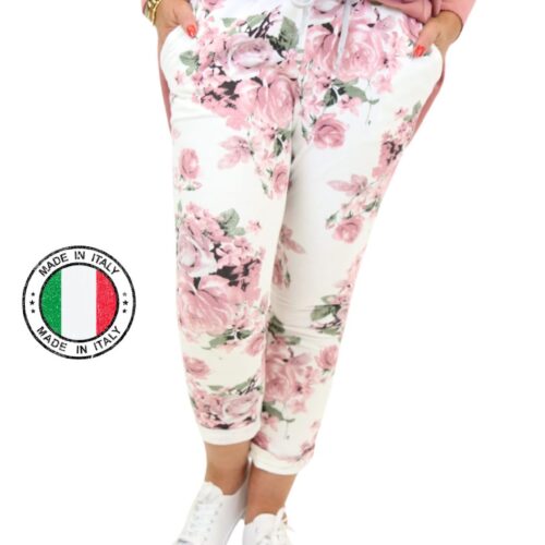 White Rose Joggers