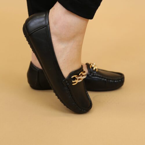 Berlin Chain Loafers - Black