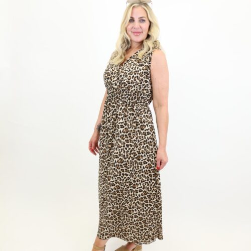 Leah V-Neck Stretch Dress