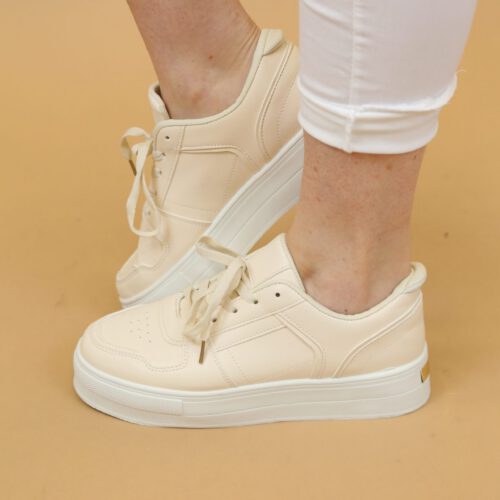Madrid Trainer - Cream