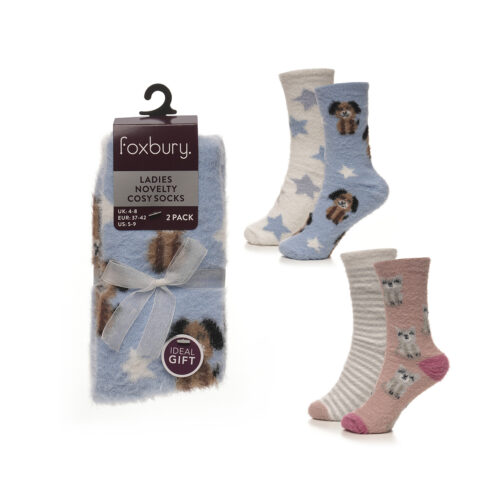 Ladies Novelty Cosy Socks