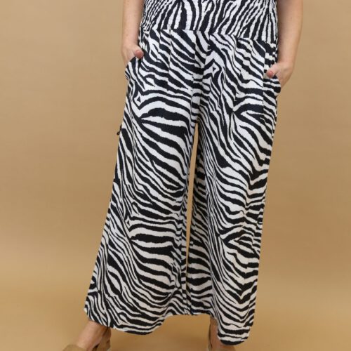 Olivia Animal Print Palazzo Pants