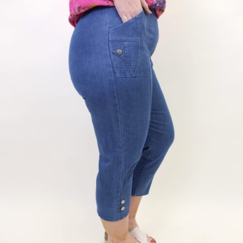 Bridget Cropped Coco Jeans - 200590
