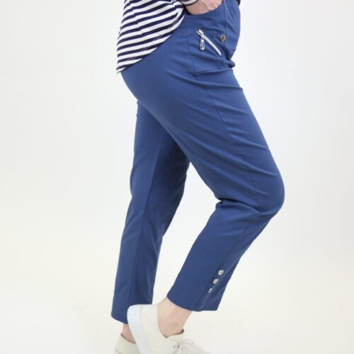 Coco Trousers - Petrol Blue