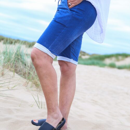 Georgie Denim Jogger Shorts